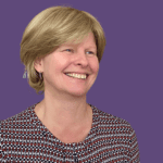 Profile picture of Rachel Birchmore, smiling, wearing a patterned top.